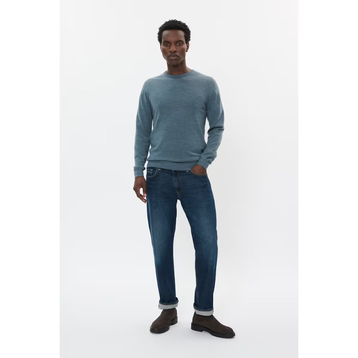 Matinique - MArgrate Meriono Pullover in Stormy Weather