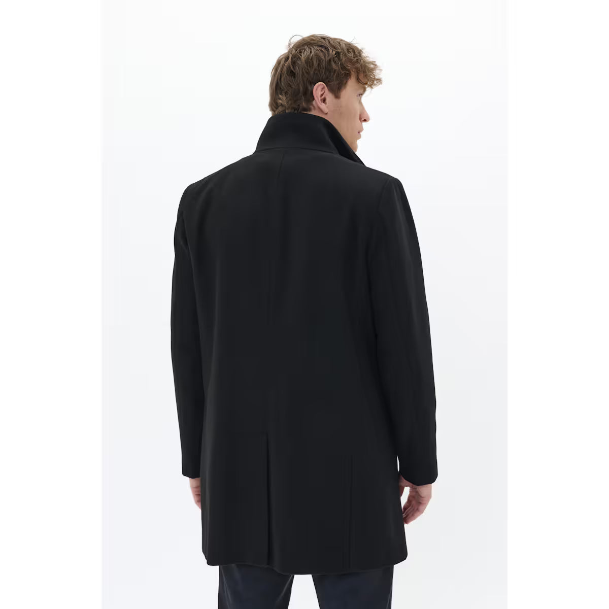 Matinique - Harvey Wool Coat in Black