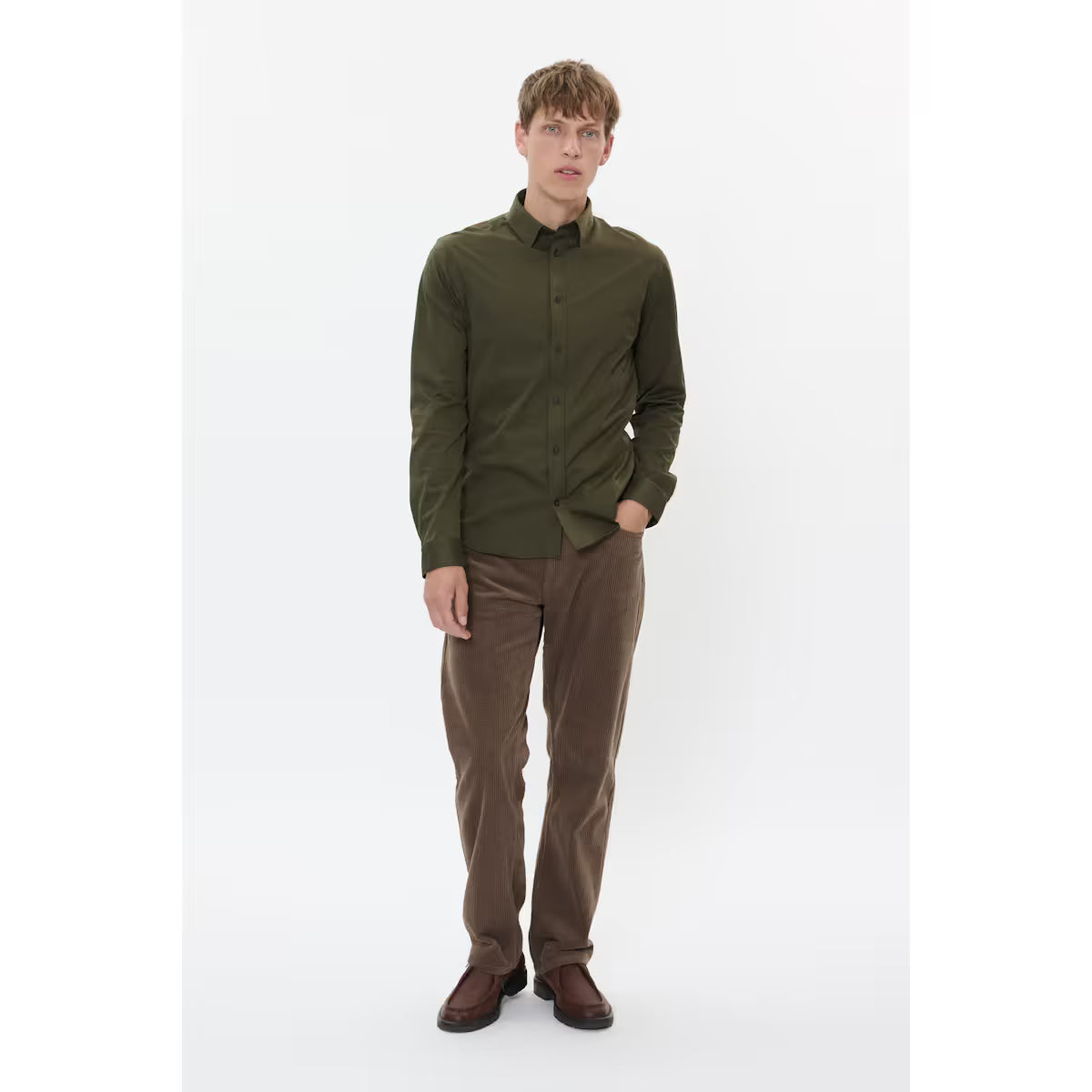 Matinique - MAtrostol Shirt in Olive Night