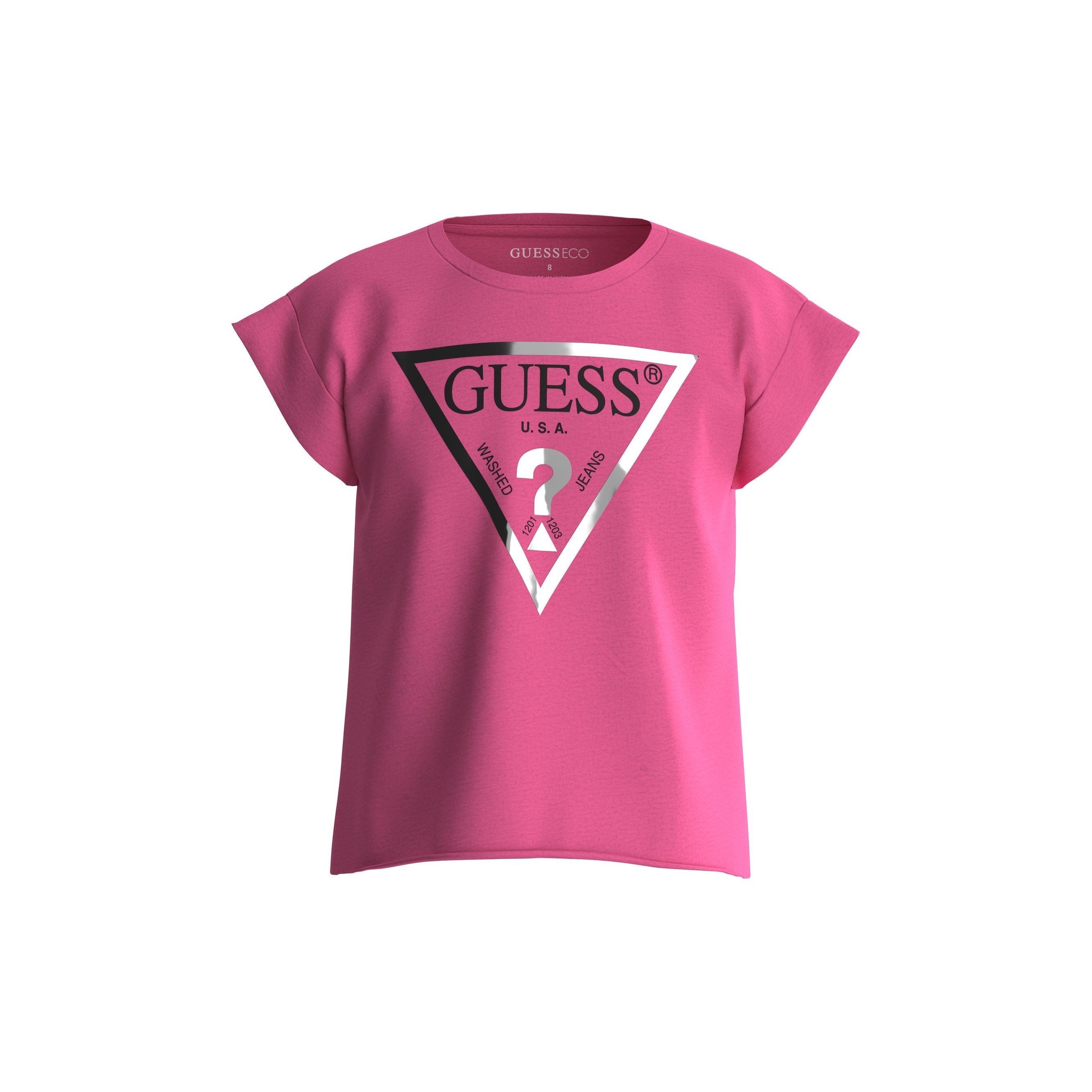 Guess - Girls Logo Tee in Pink