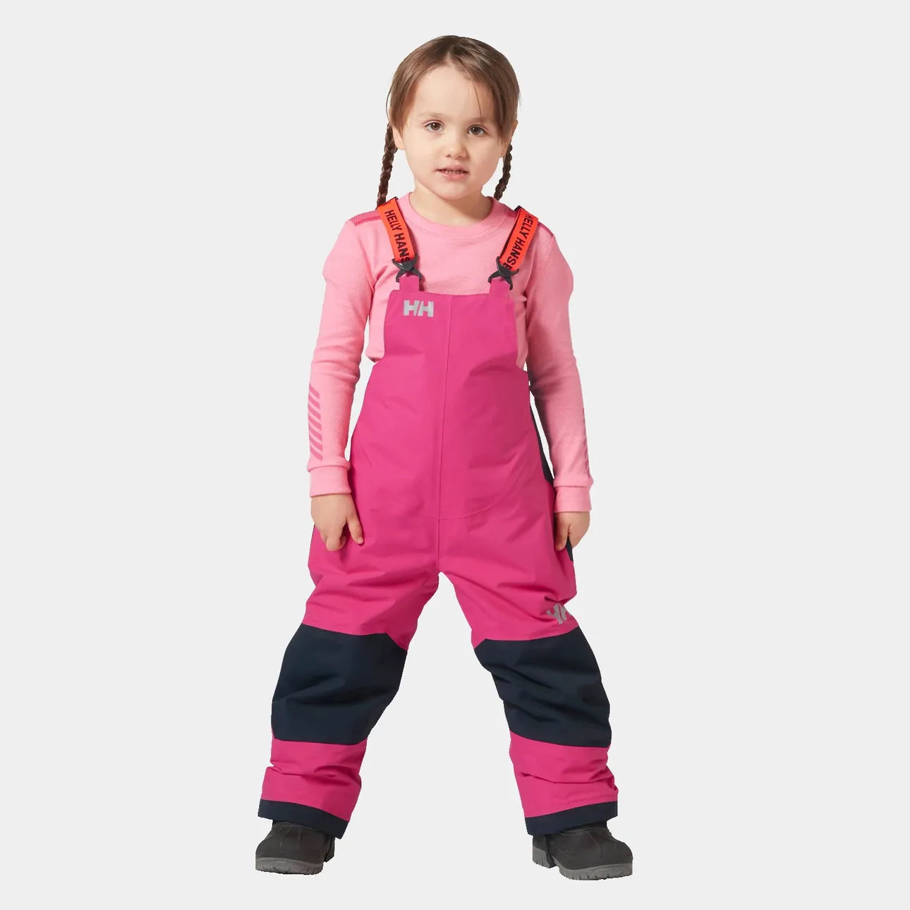 Helly Hansen - Kids’ Rider 2 Insulated Ski Bib in Dragon Fruit