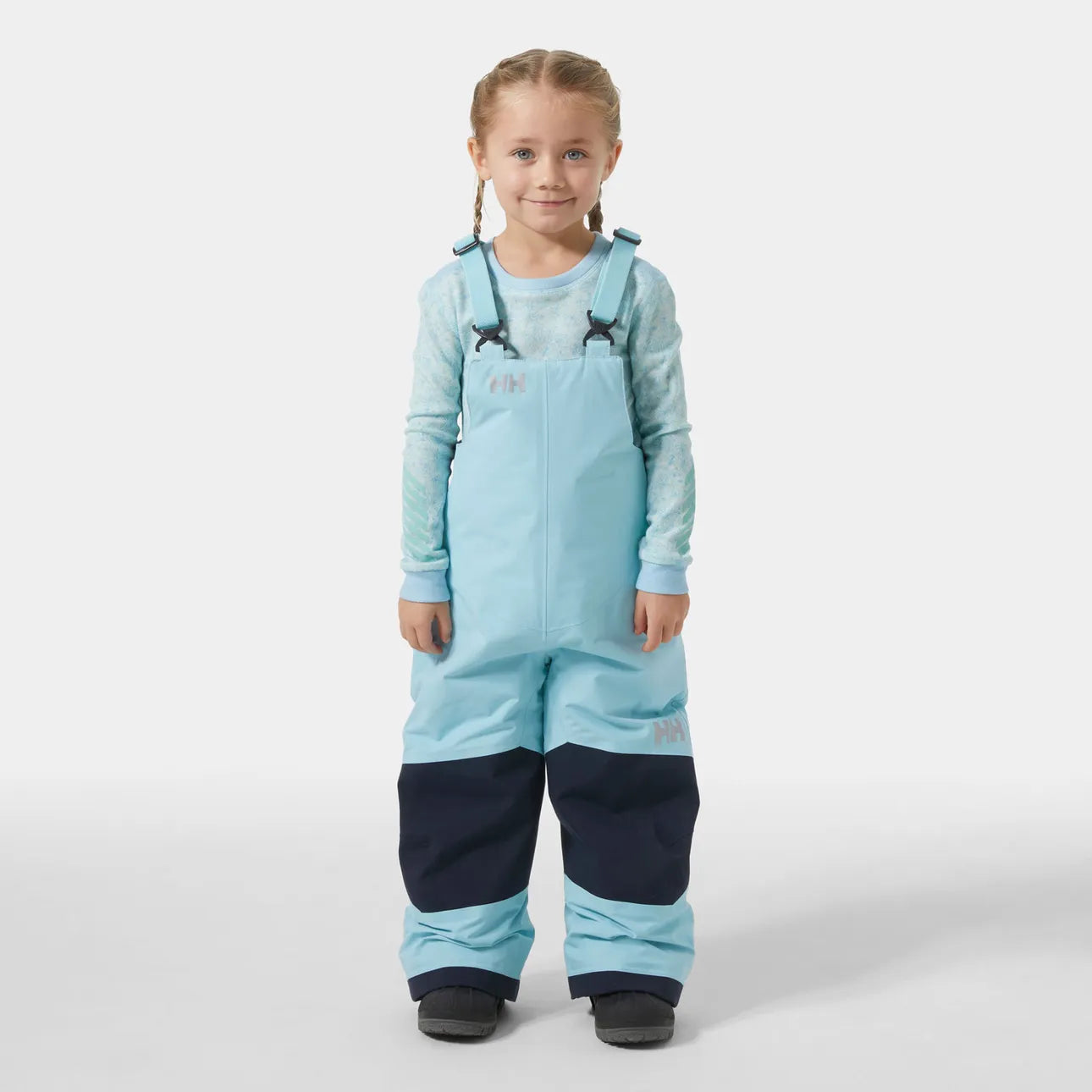 Helly Hansen - Kids’ Rider 2 Insulated Ski Bib in Light Cyan