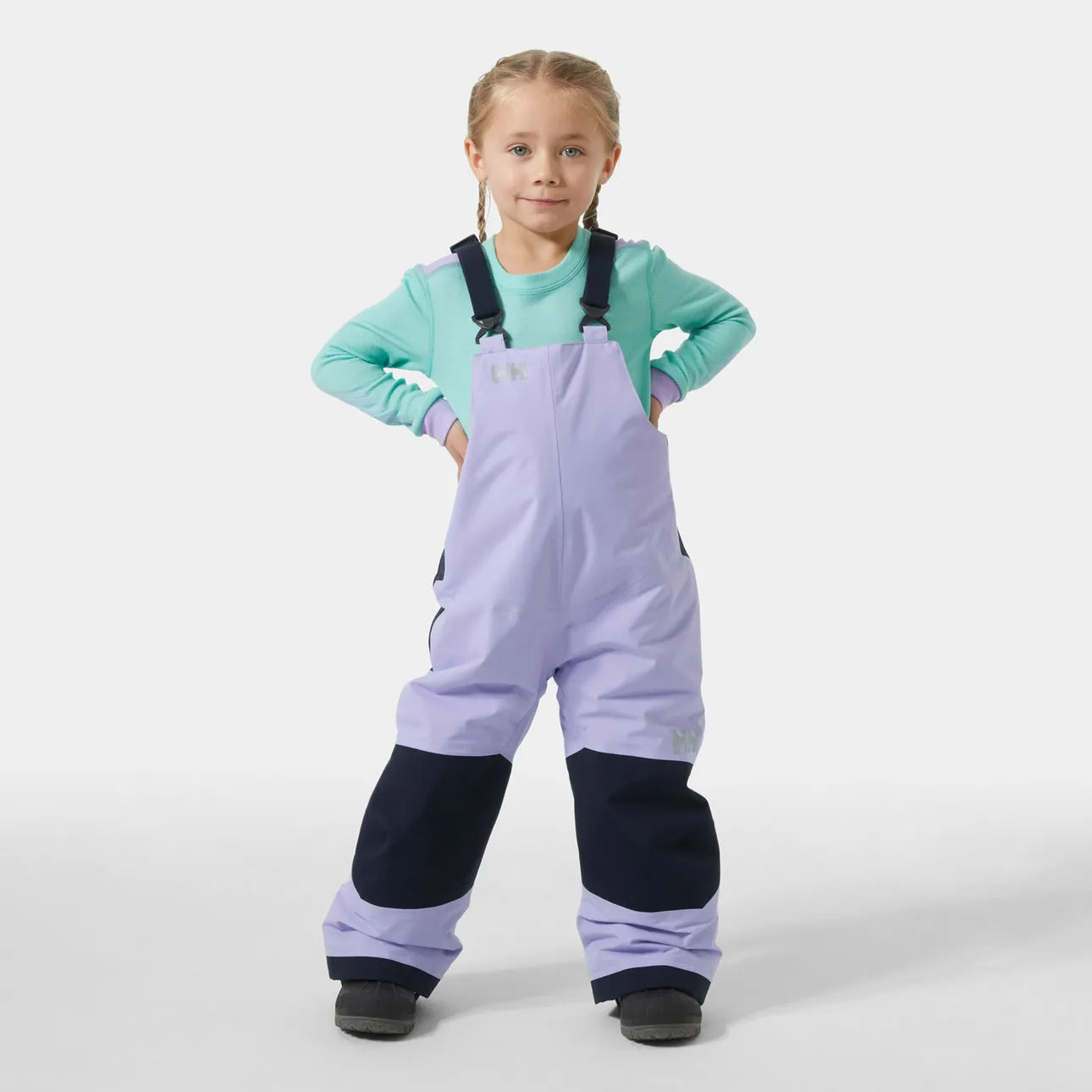Helly Hansen - Kids’ Rider 2 Insulated Ski Bib in Bright Lavender