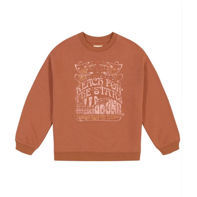 Billabong - Girls Star At The Beach Sweatshirt in Cacao