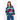 24 Colours - 1/2 Zip Fleece in Fushia Multi