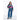 24 Colours - 1/2 Zip Fleece in Fushia Multi