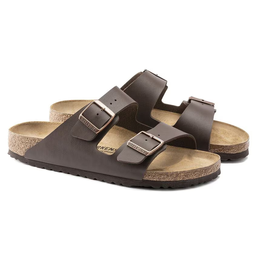 BIRKENSTOCK - Arizona Birkibuc in Dark Brown R