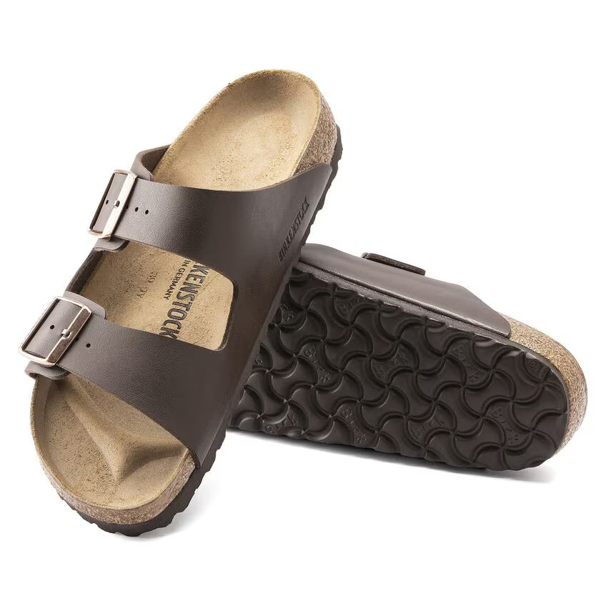 BIRKENSTOCK - Arizona Birkibuc in Dark Brown R