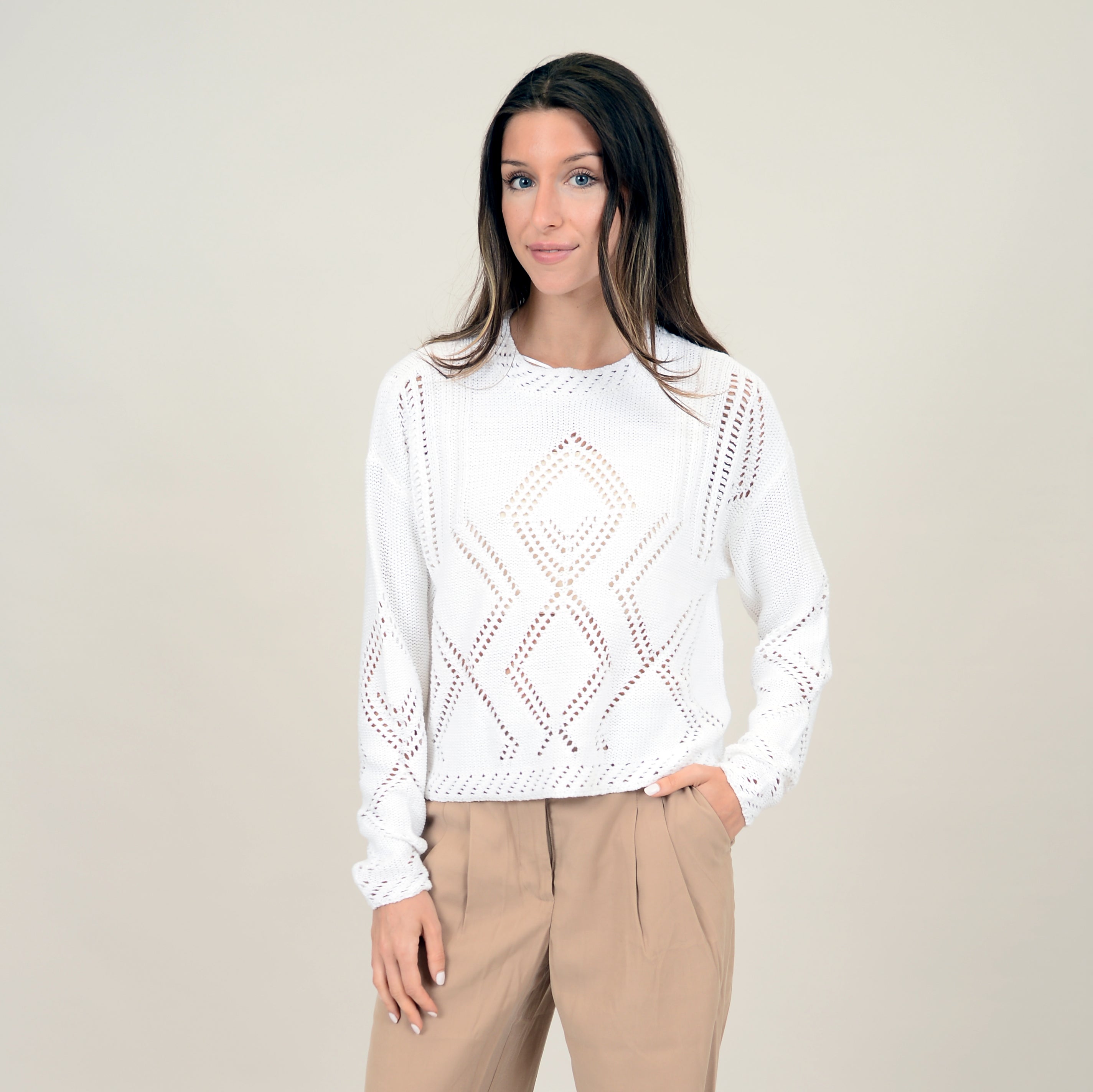 RD Style - Daya Sweater in White