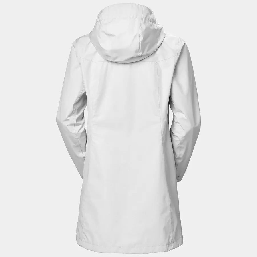 Helly Hansen - Women’s Aden Long Rain Jacket in White