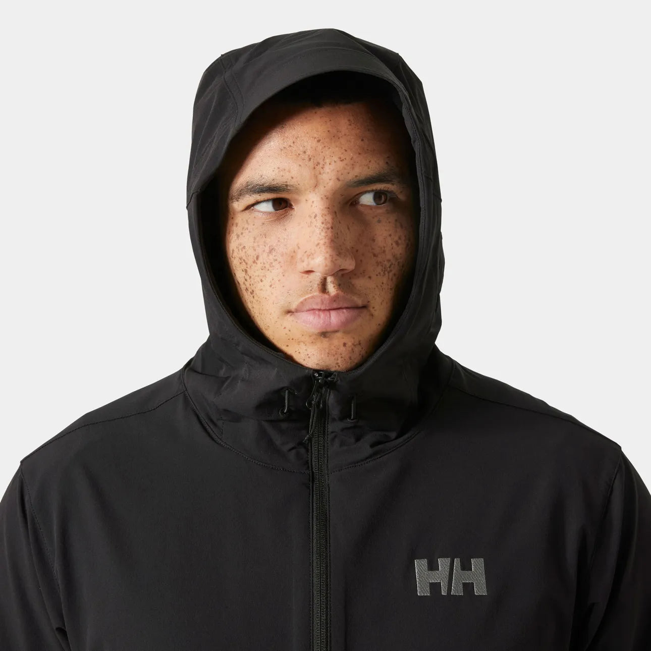 Helly Hansen - Men's Blaze Hooded Softshell Jacket in Black