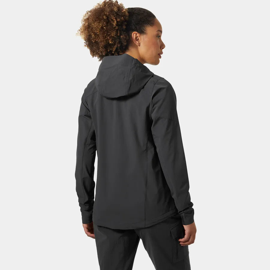 Helly Hansen - Women’s Blaze Hooded Softshell Jacket in Ebony