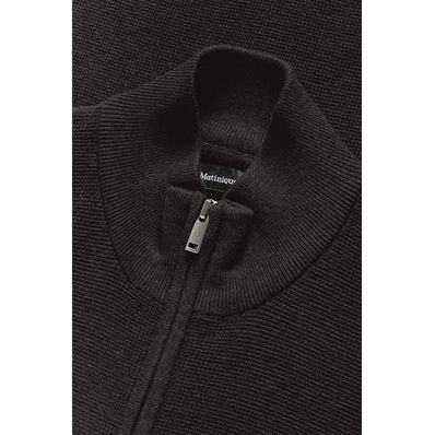 Matinique - Malagoon Zip Up in Ganache