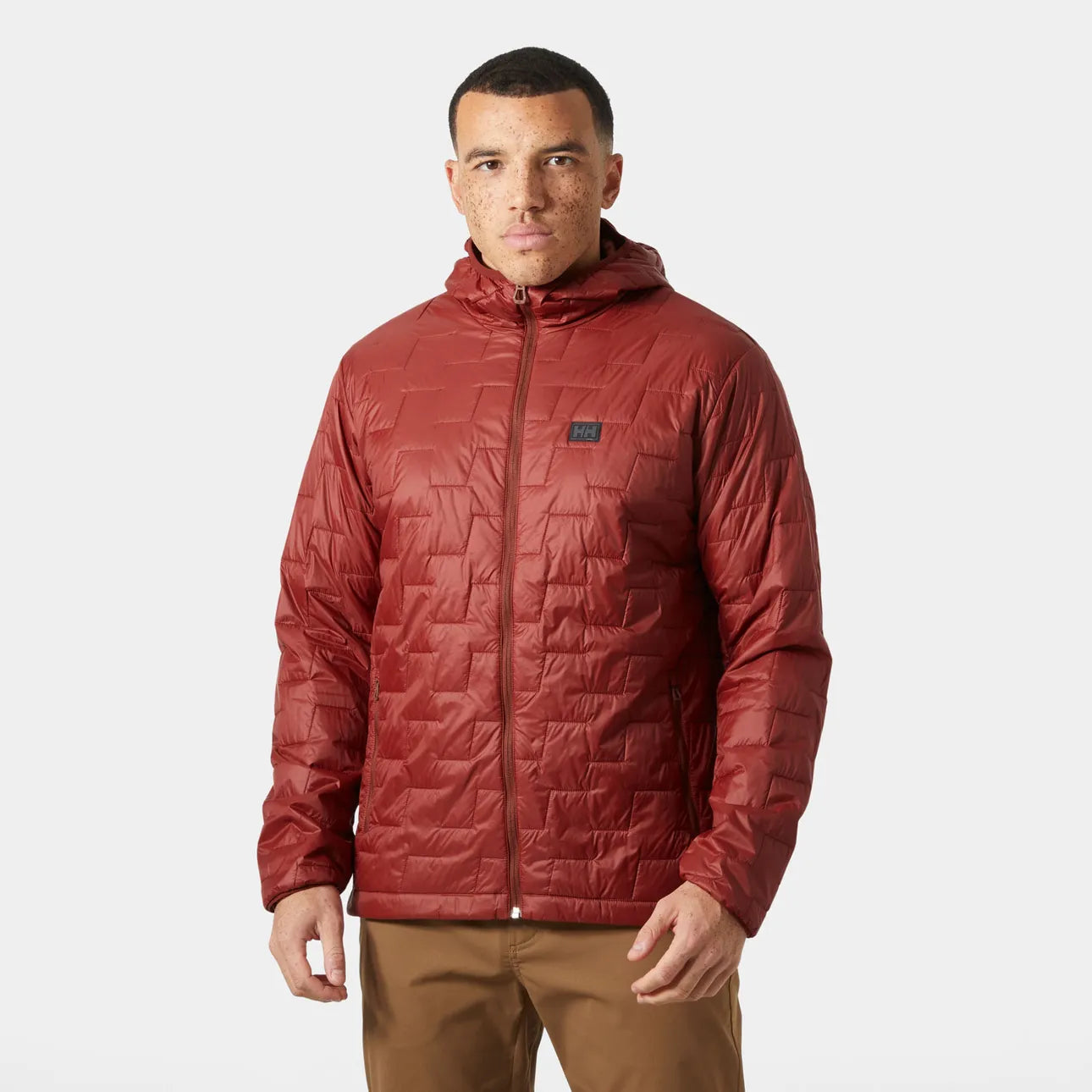 Helly Hansen - Men's LIFALOFT™ Hooded Insulator Jacket in Mars