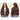 Mauritius - Sofia Leather Jacket in Brown
