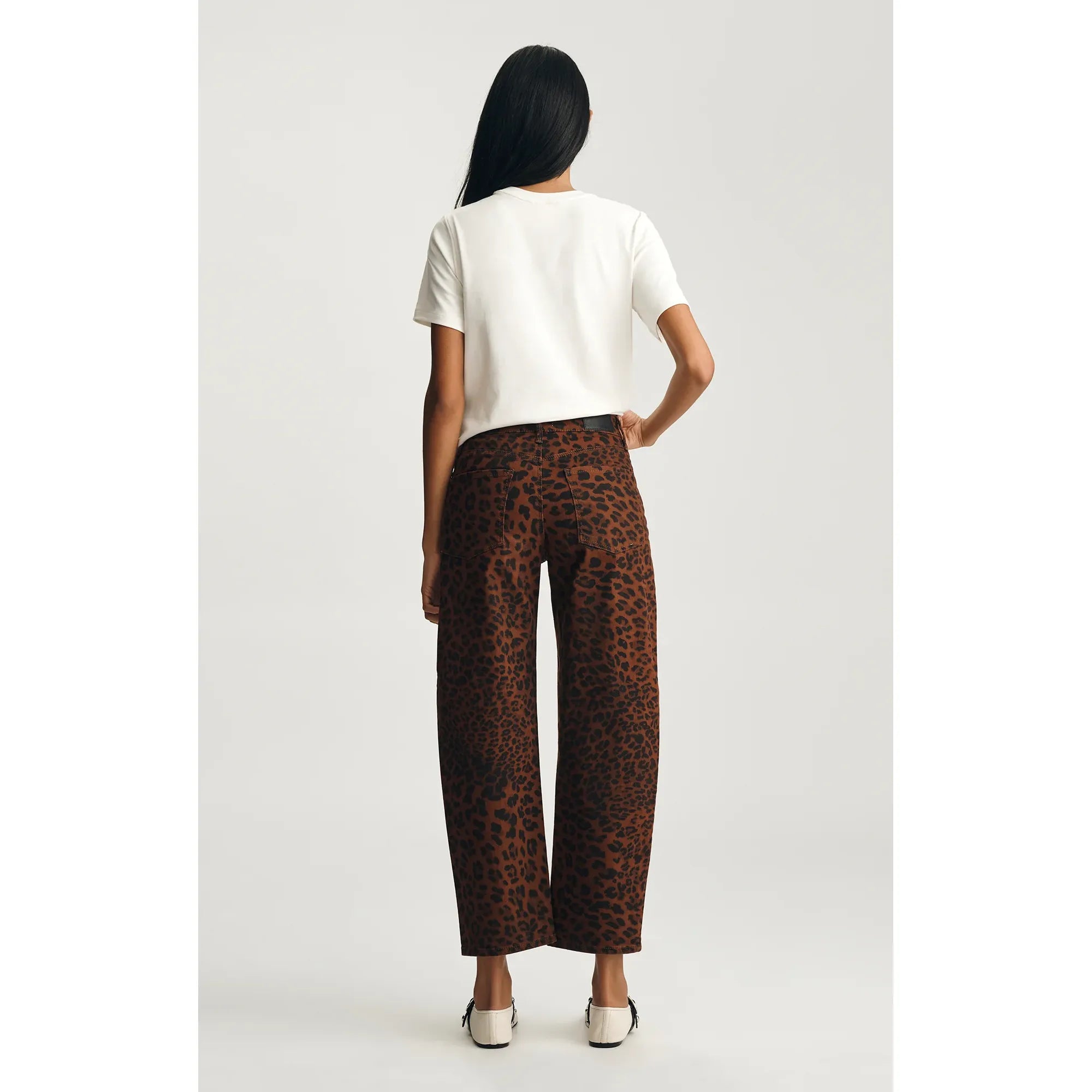 Mavi - Nica Barrel Jeans in Brown Cita Denim