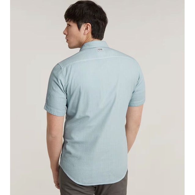 G Star - Marine Slim Shirt in Faze Blue