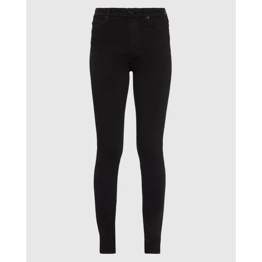 7 For All Mankind - Slim Illusion Luxe Skinny in Black