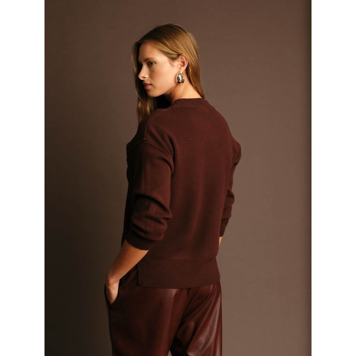 Deluc - Dan Sweater in Cacao