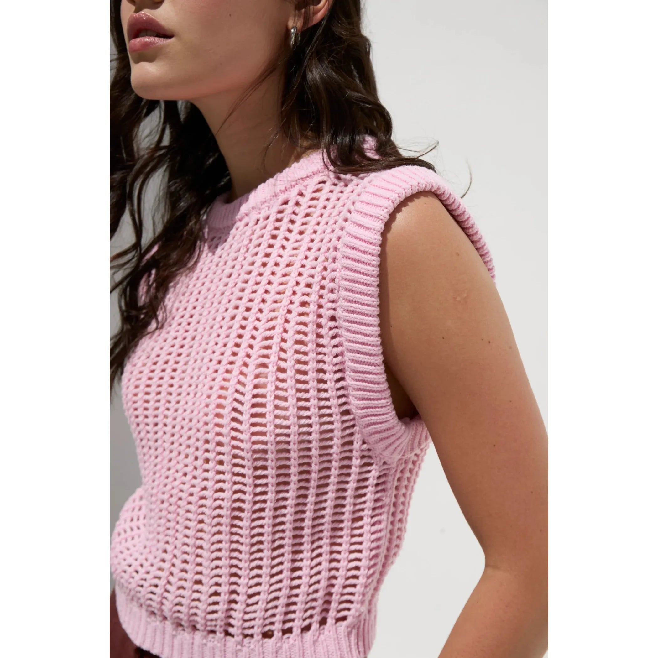 Deluc -  Boetti Knit Top in Pink
