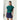 Deluc - Eloan Knit Vest in Green/Striped Blue