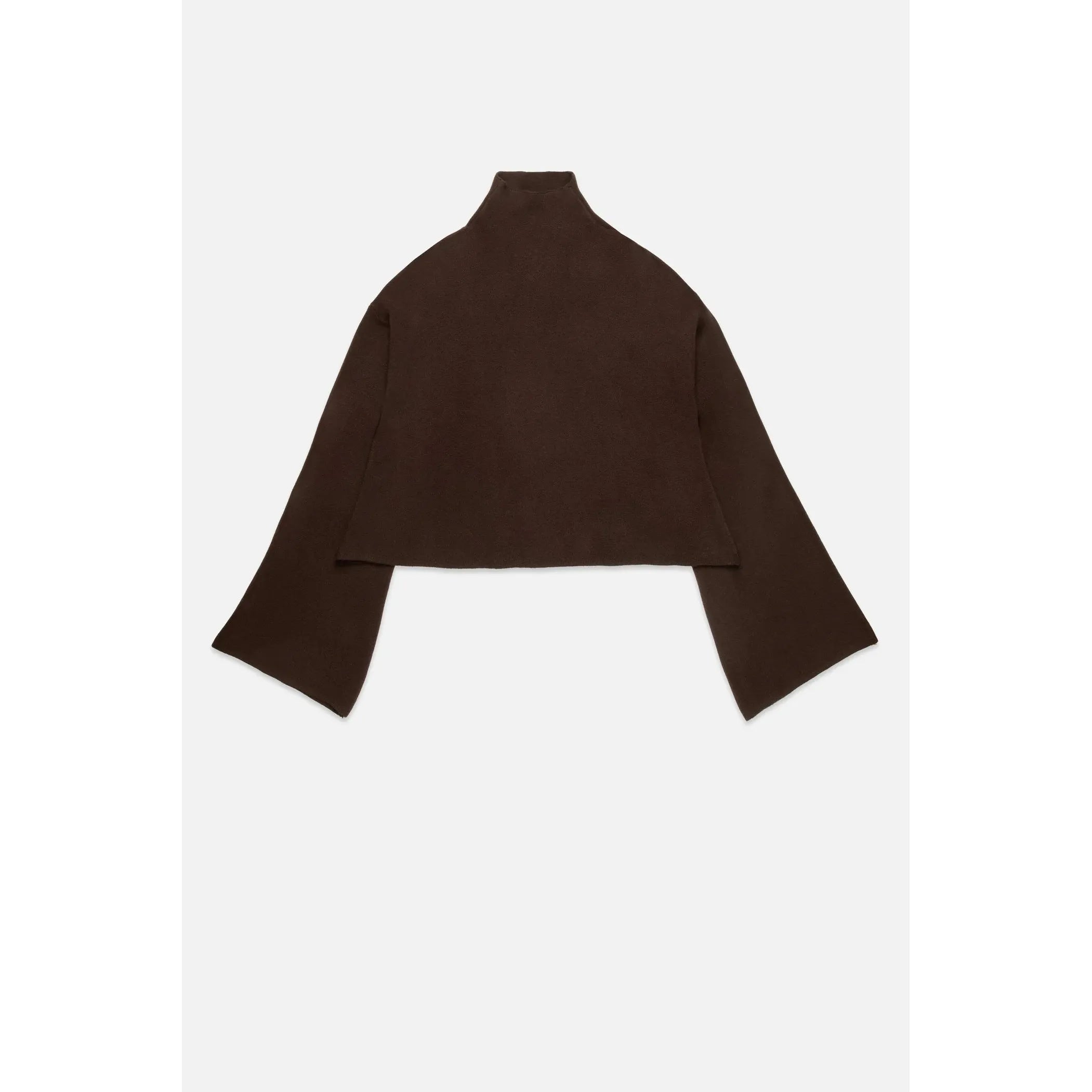 Deluc - Chuck Turtleneck Sweater in Cacoa