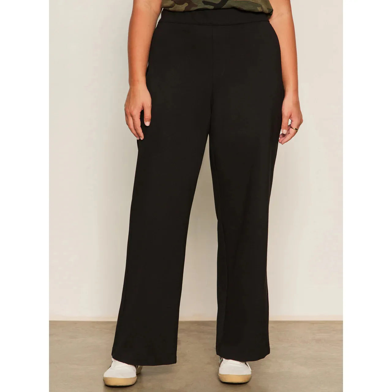 Sanctuary - Runaway Ponte Trouser in Black