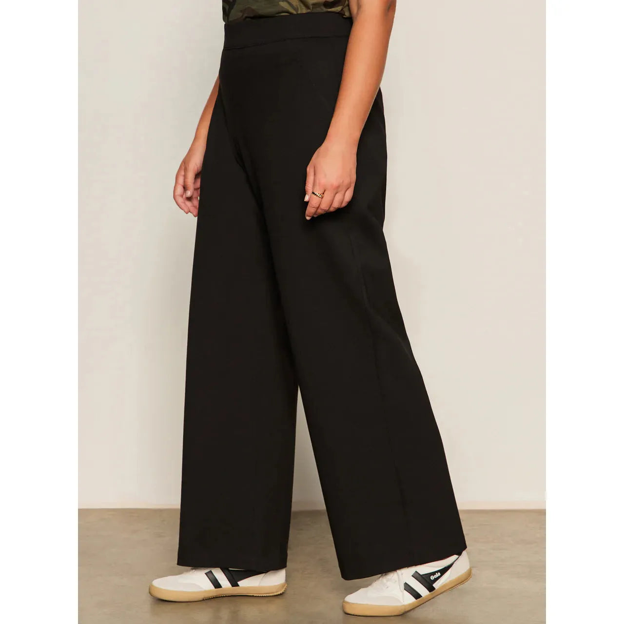 Sanctuary - Runaway Ponte Trouser in Black