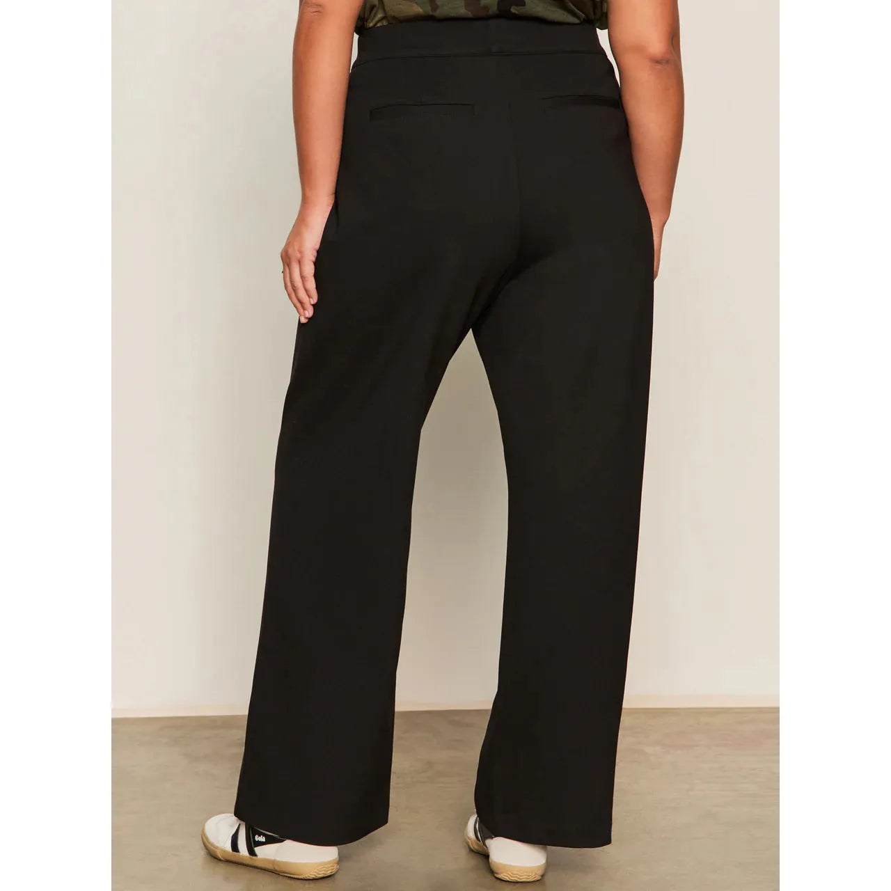Sanctuary - Runaway Ponte Trouser in Black