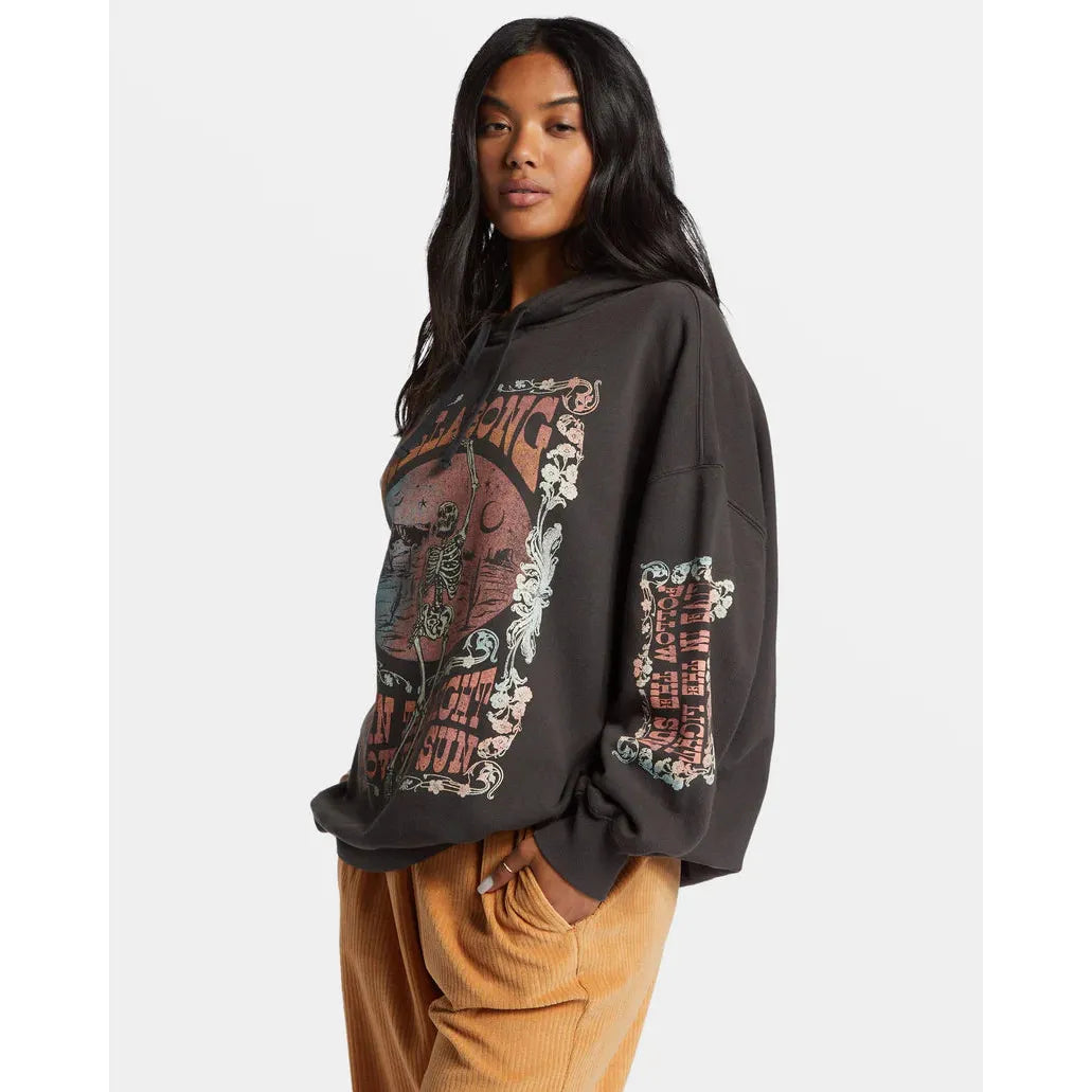 Billabong - Rhythm Pullover Hoodie in Black Sands