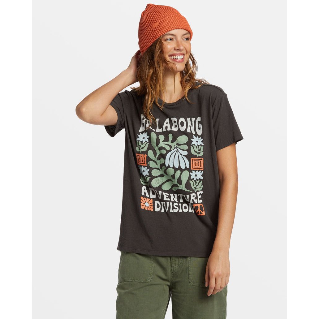 Billabong - A/Div T-Shirt in Off Black