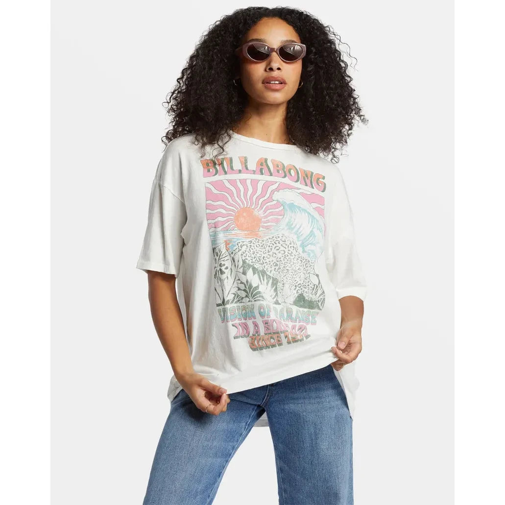 Billabong - Vision Of Paradise T-Shirt in Salt Crystal