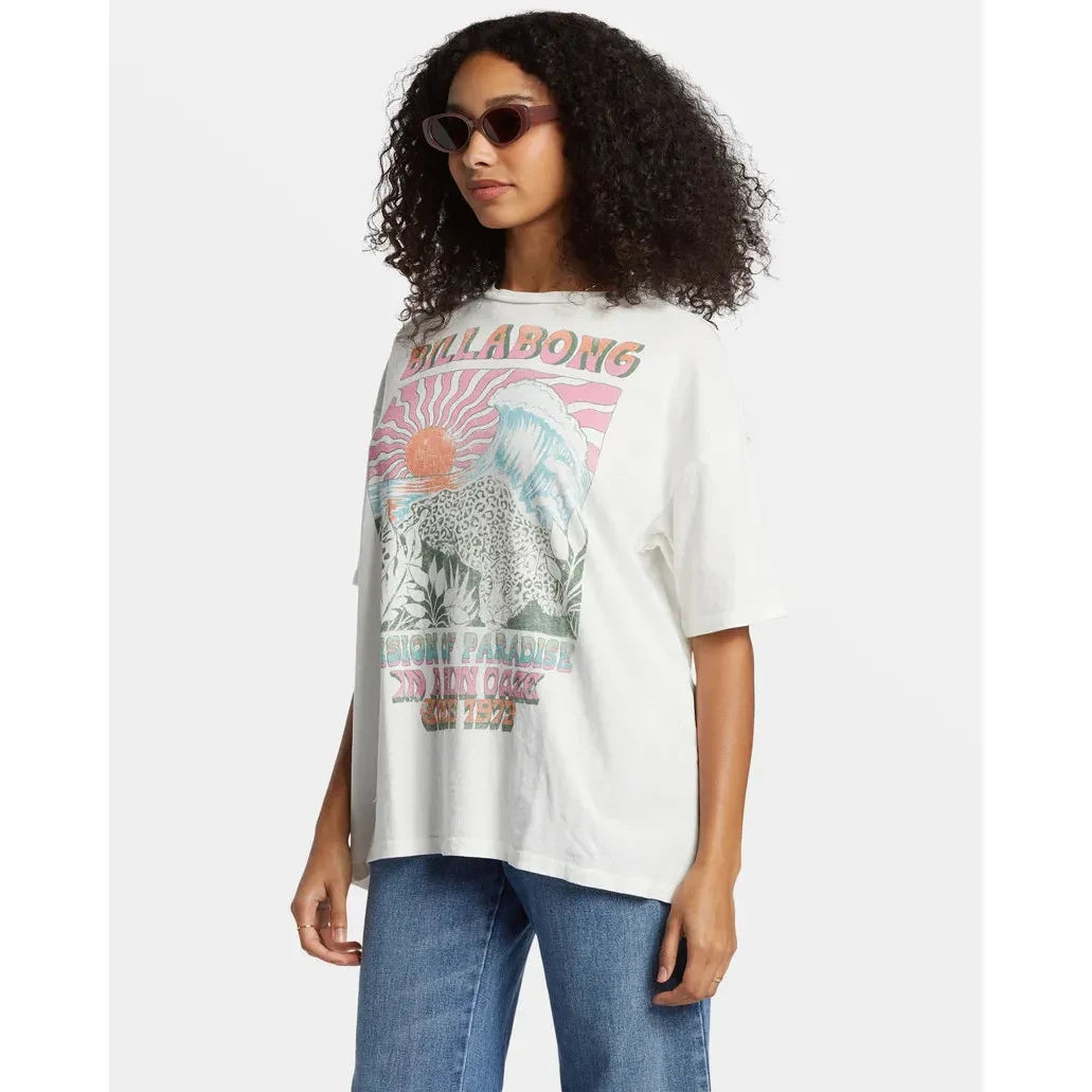 Billabong - Vision Of Paradise T-Shirt in Salt Crystal