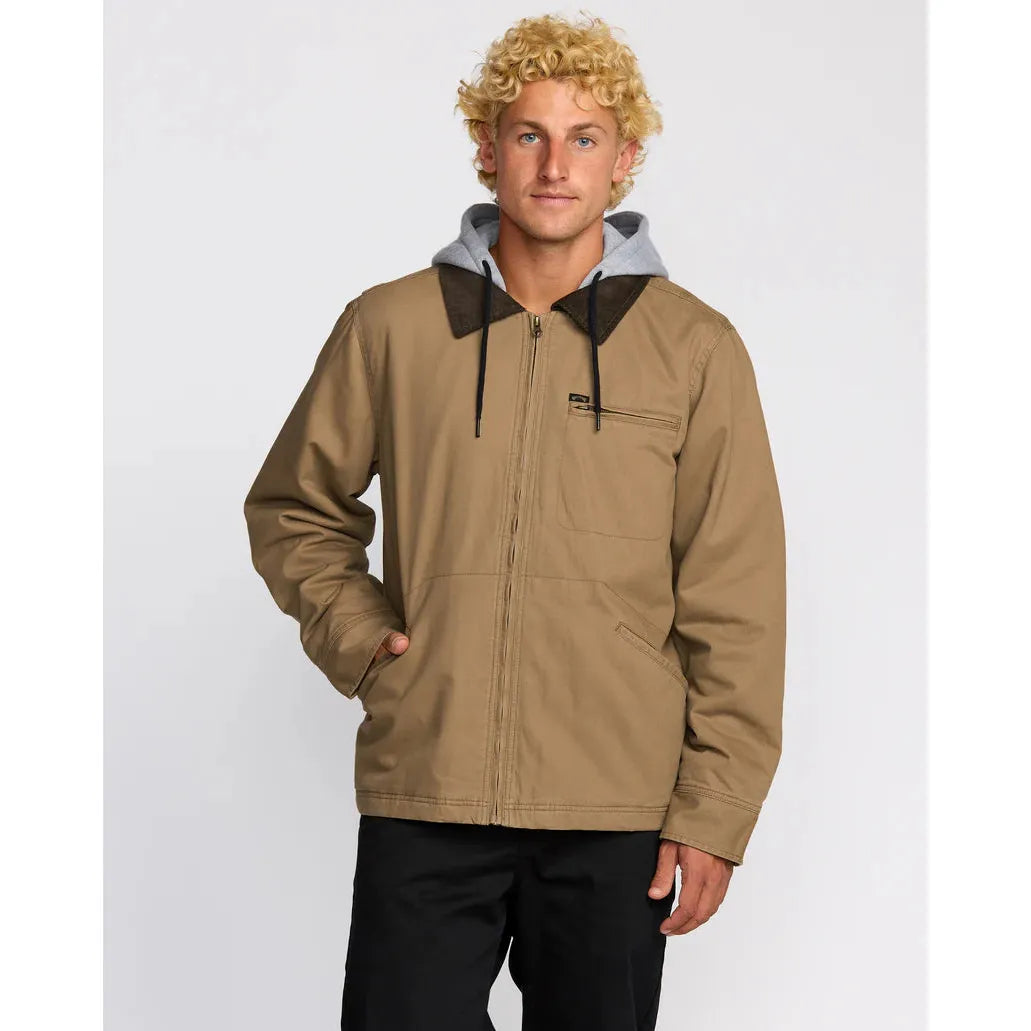 Billabong - Barlow Hooded Jacket in Clay
