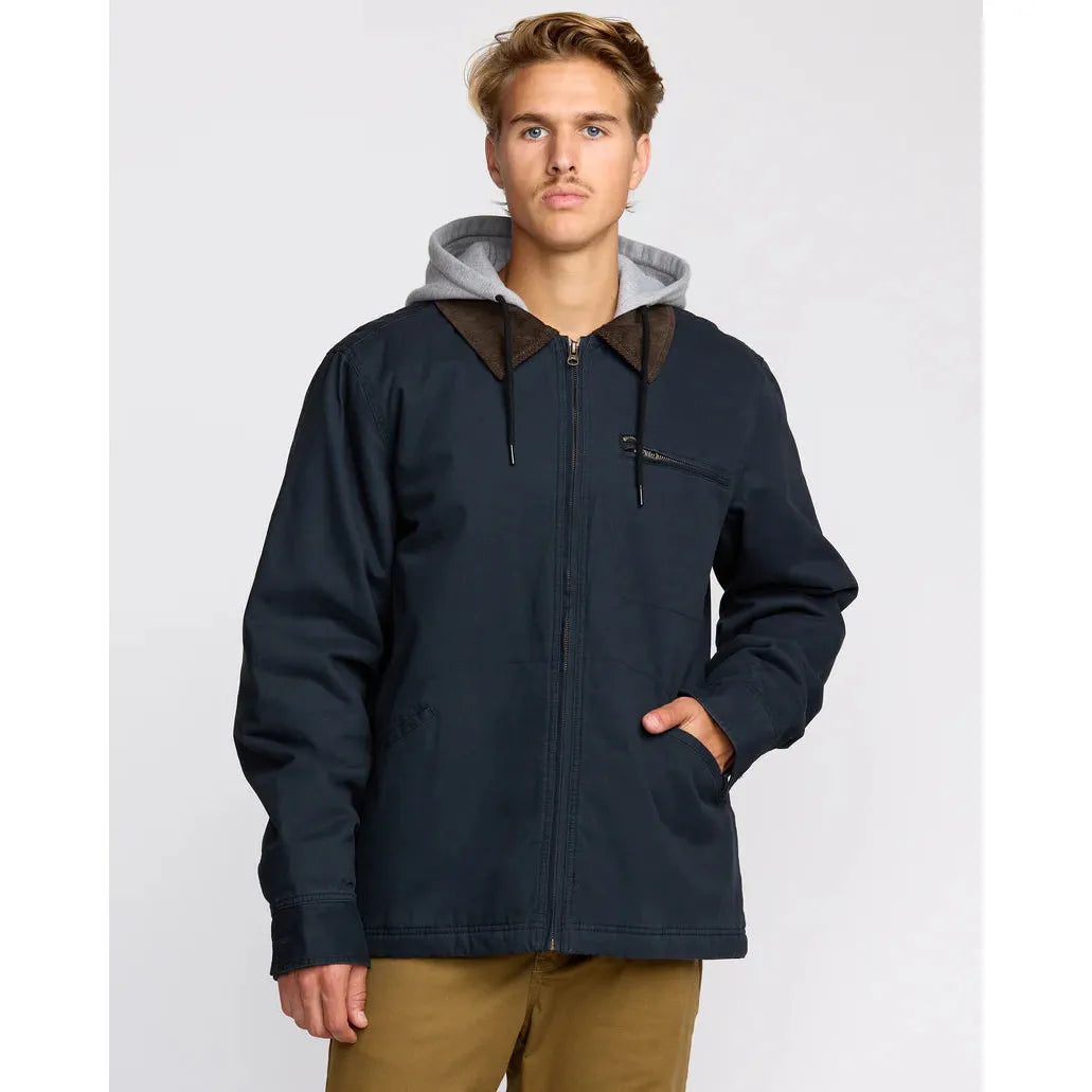Billabong - Barlow Hooded Jacket in Navy