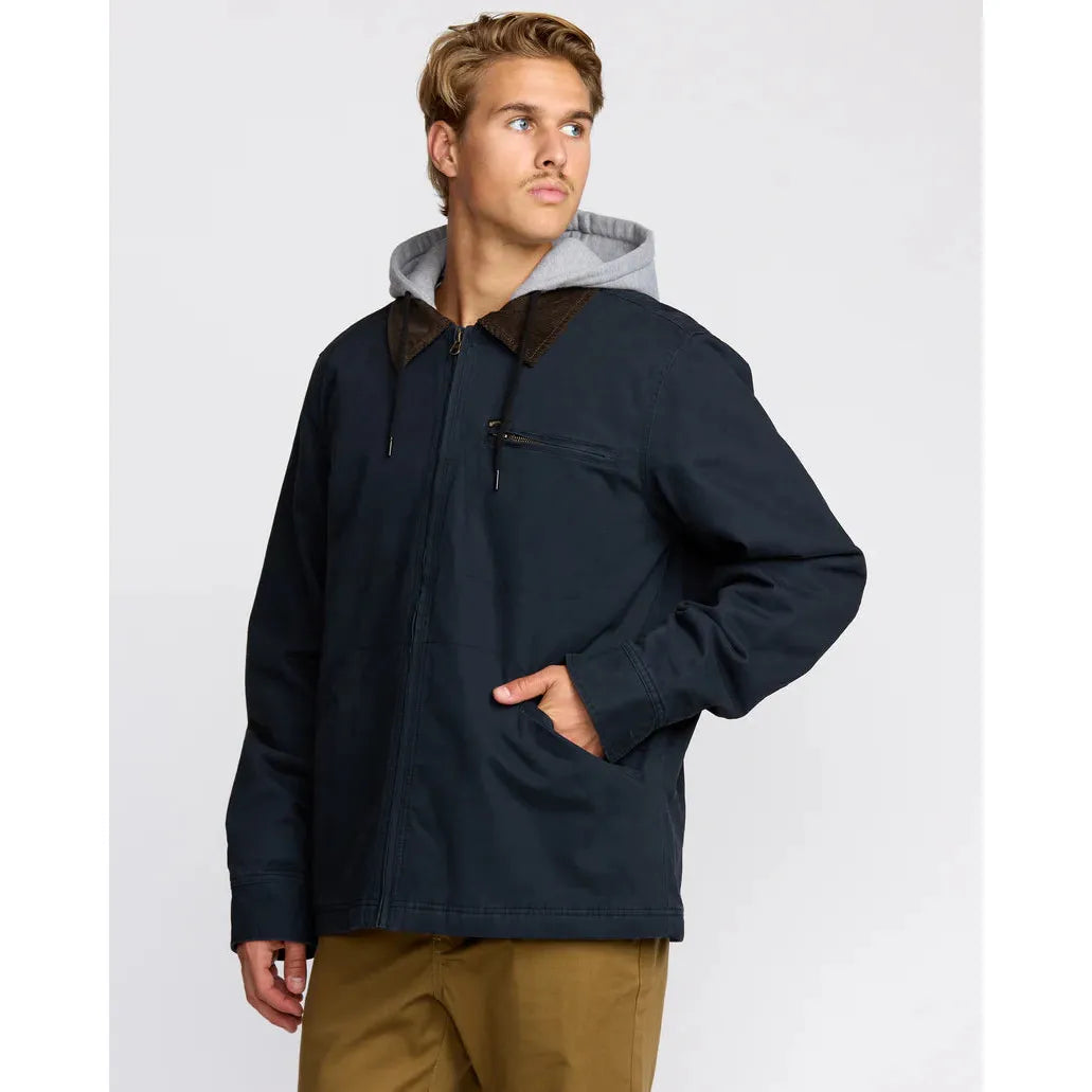 Billabong - Barlow Hooded Jacket in Navy