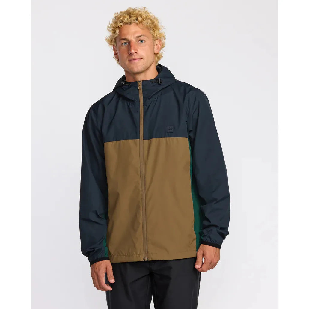 Billabong - Transport Windbreaker Jacket in Navy