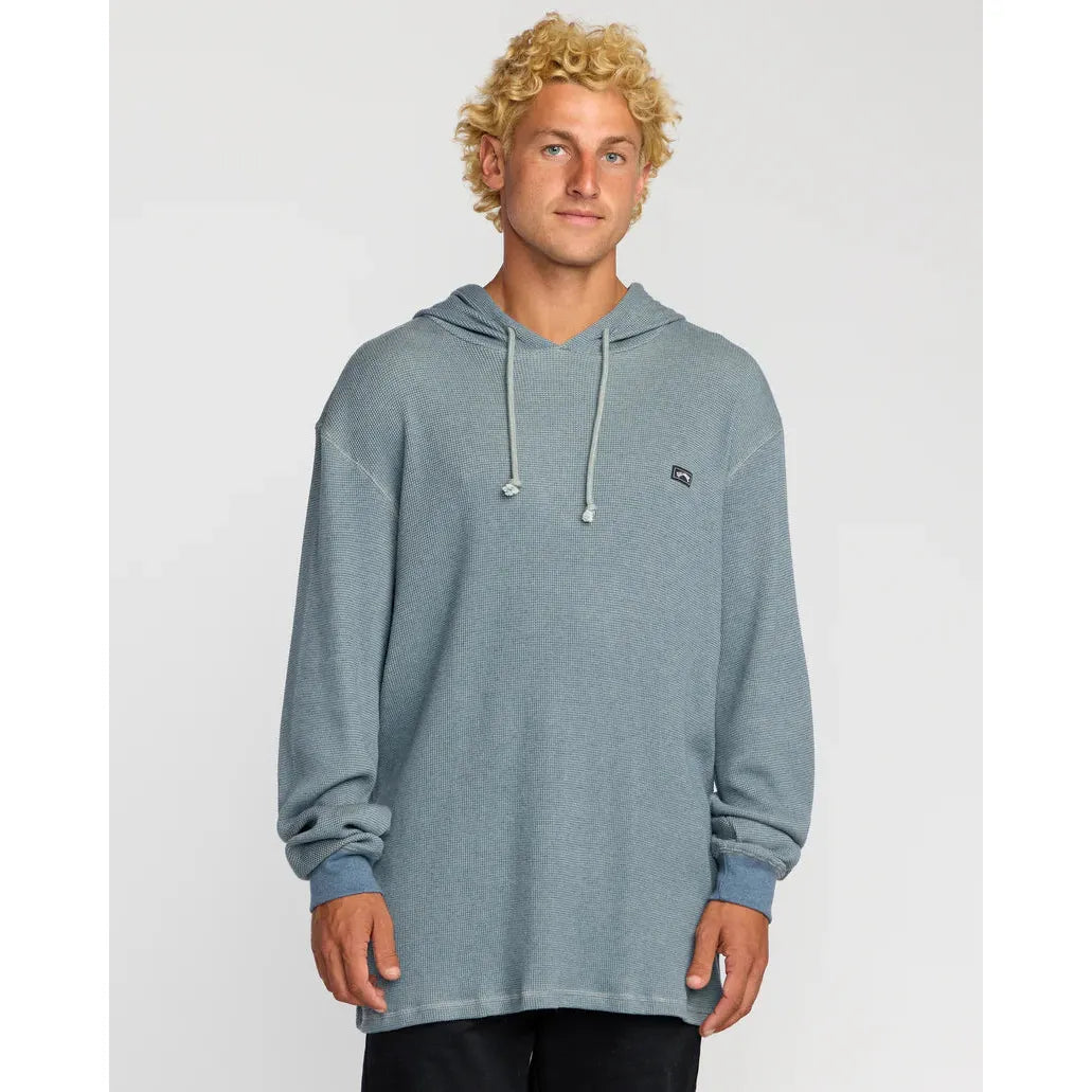 Billabong - Keystone Hoodie in Slub Blue