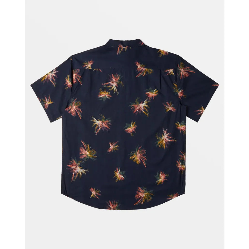 Billabong - Sundays Mini Short Sleeve Shirt in Dusty Navy