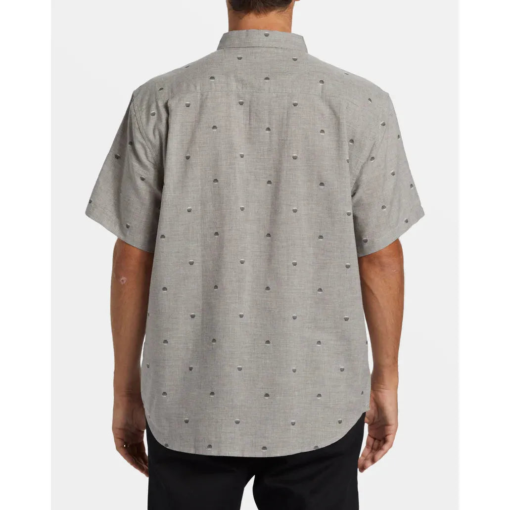 Billabong - All Day Jacquard Short Sleeve Shirt in Alloy