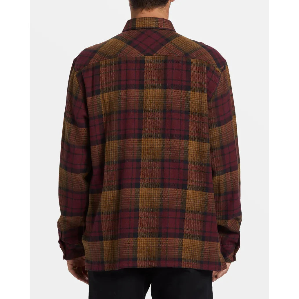 Billabong - Offshore Flannel Long Sleeve Shirt in Port