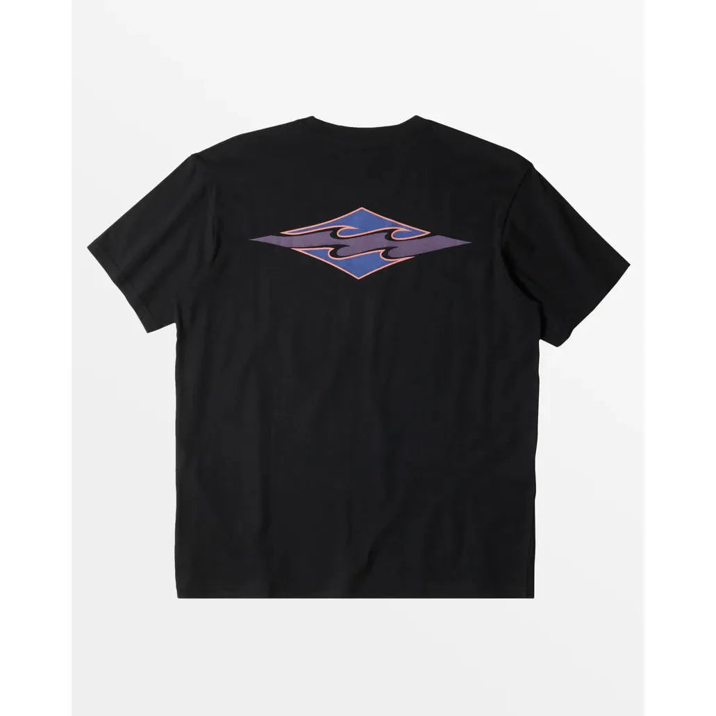 Billabong - Crayon Wave T-Shirt in Black
