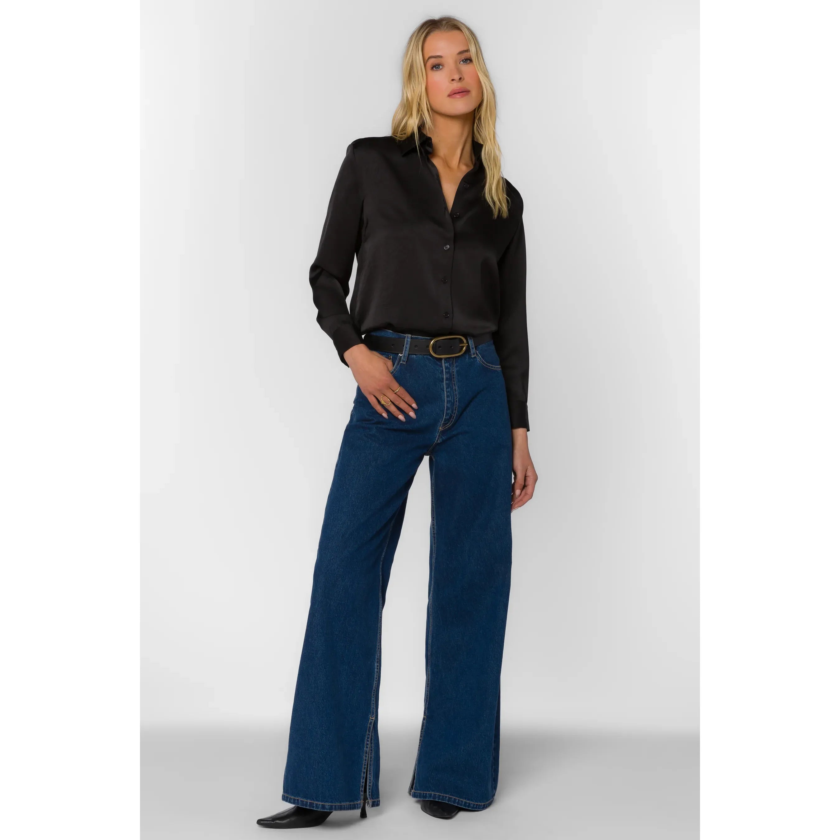 Velvet Heart - Adelynn Blouse in Black