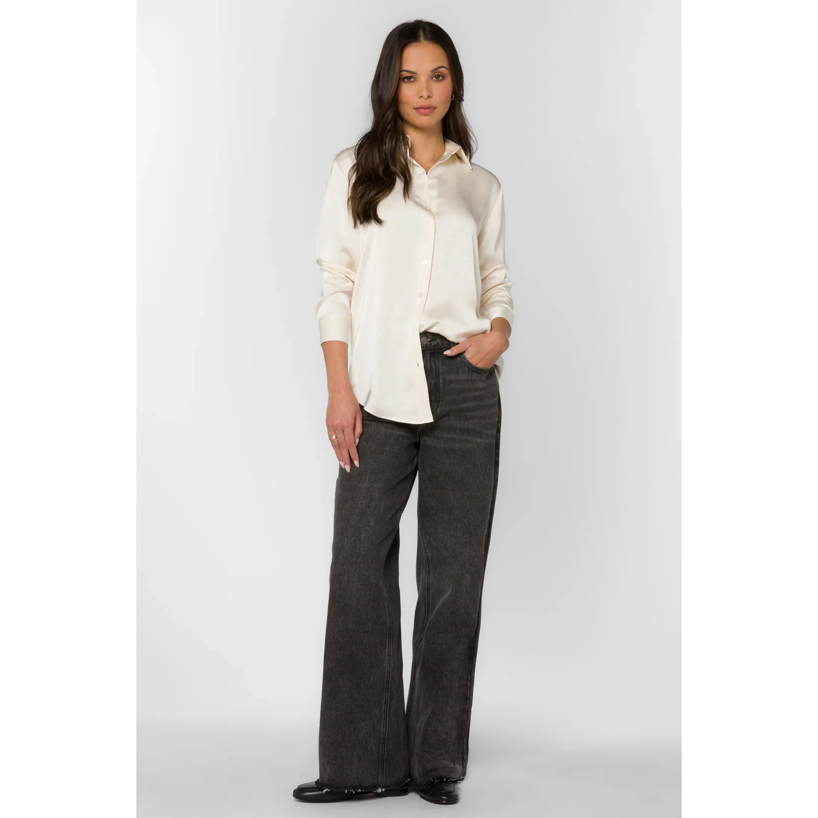 Velvet Heart - Adelynn Blouse in Winter White