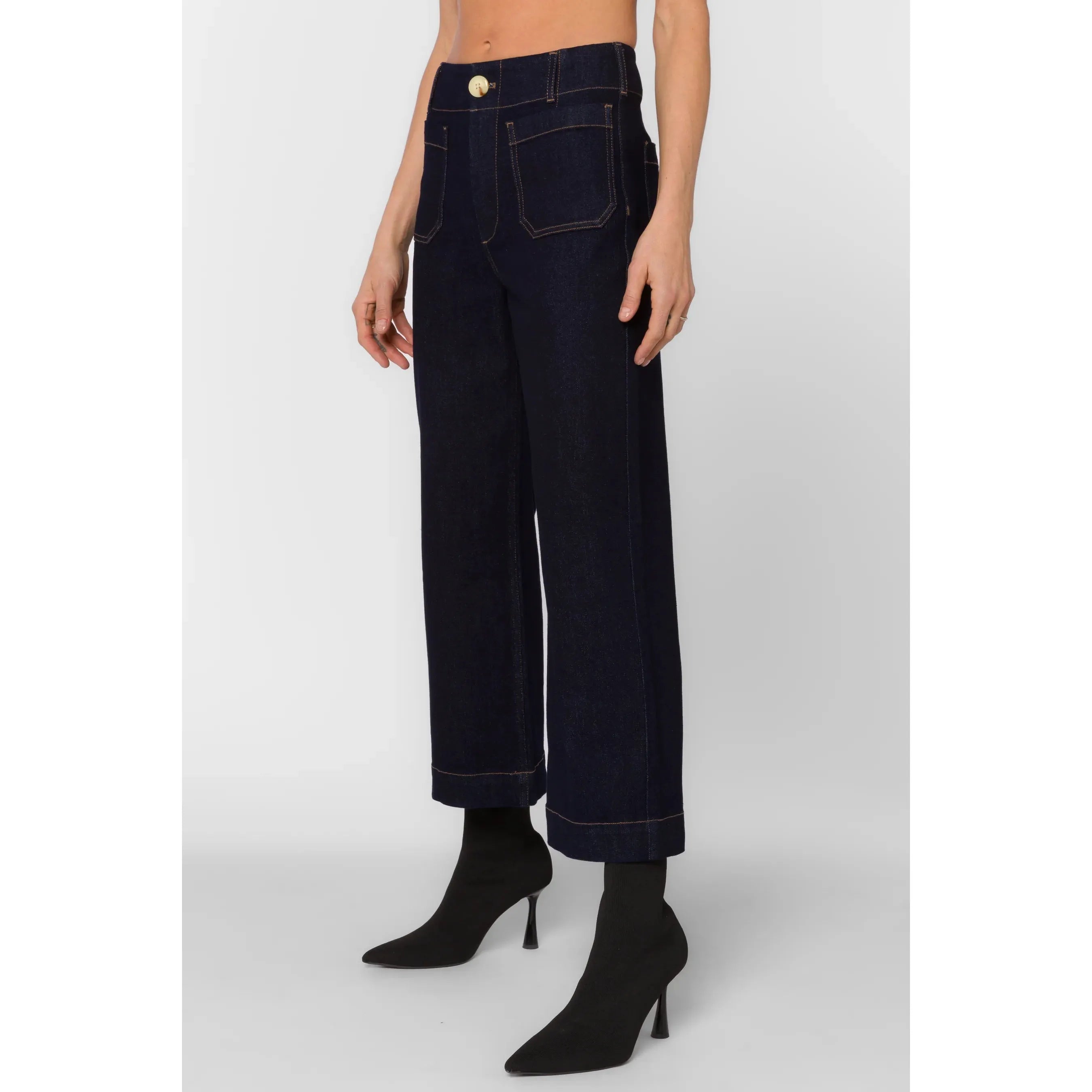 Velvet Heart - Alyx Dark Indigo Pants in Pacific Indigo
