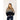 Lyla & Luxe - Aria Fair Isle Crew Sweater in Dark Grey Black