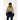 Lyla & Luxe - Aria Fair Isle Crew Sweater in Dark Grey Black