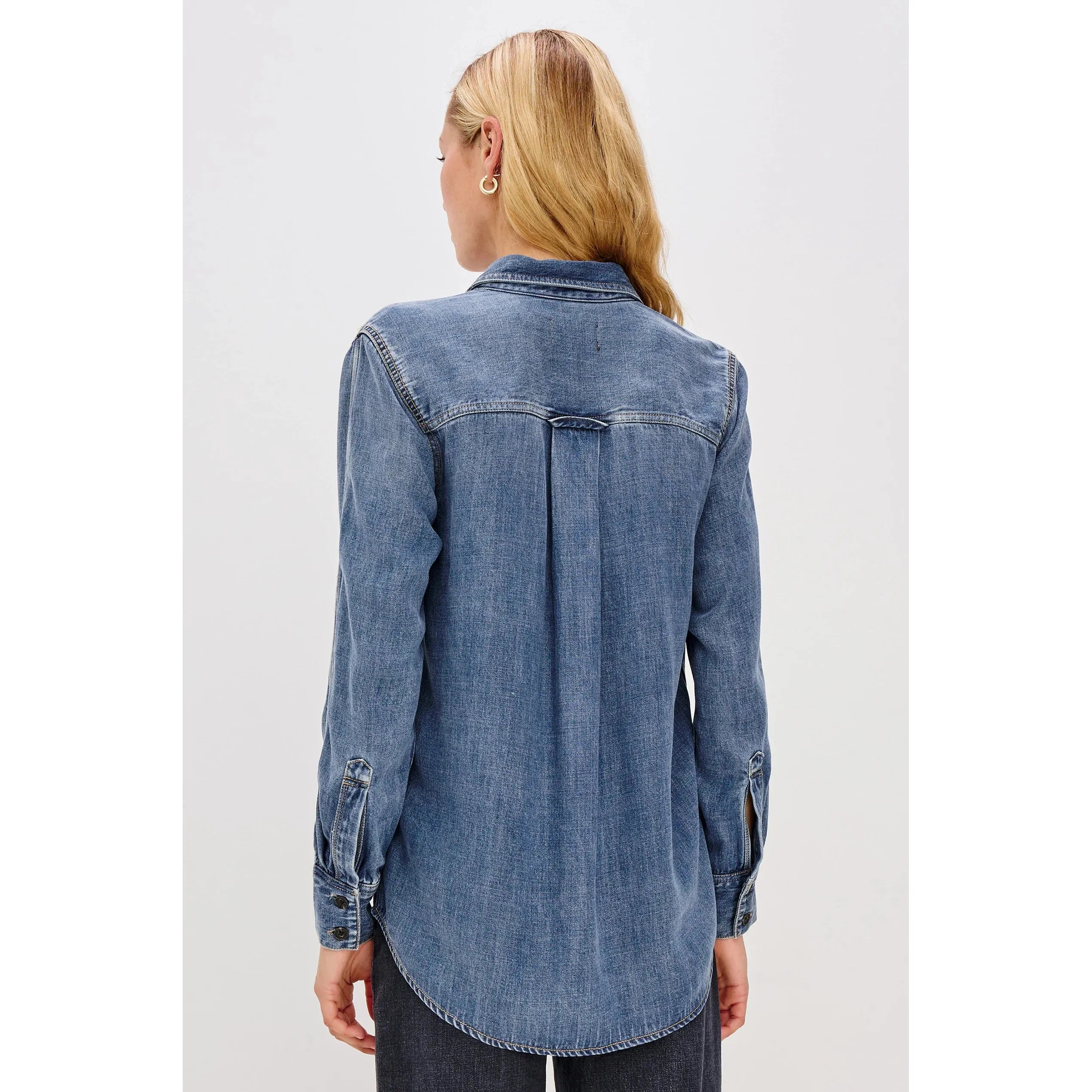 Rails - Atticus Shirt in Antique Blue