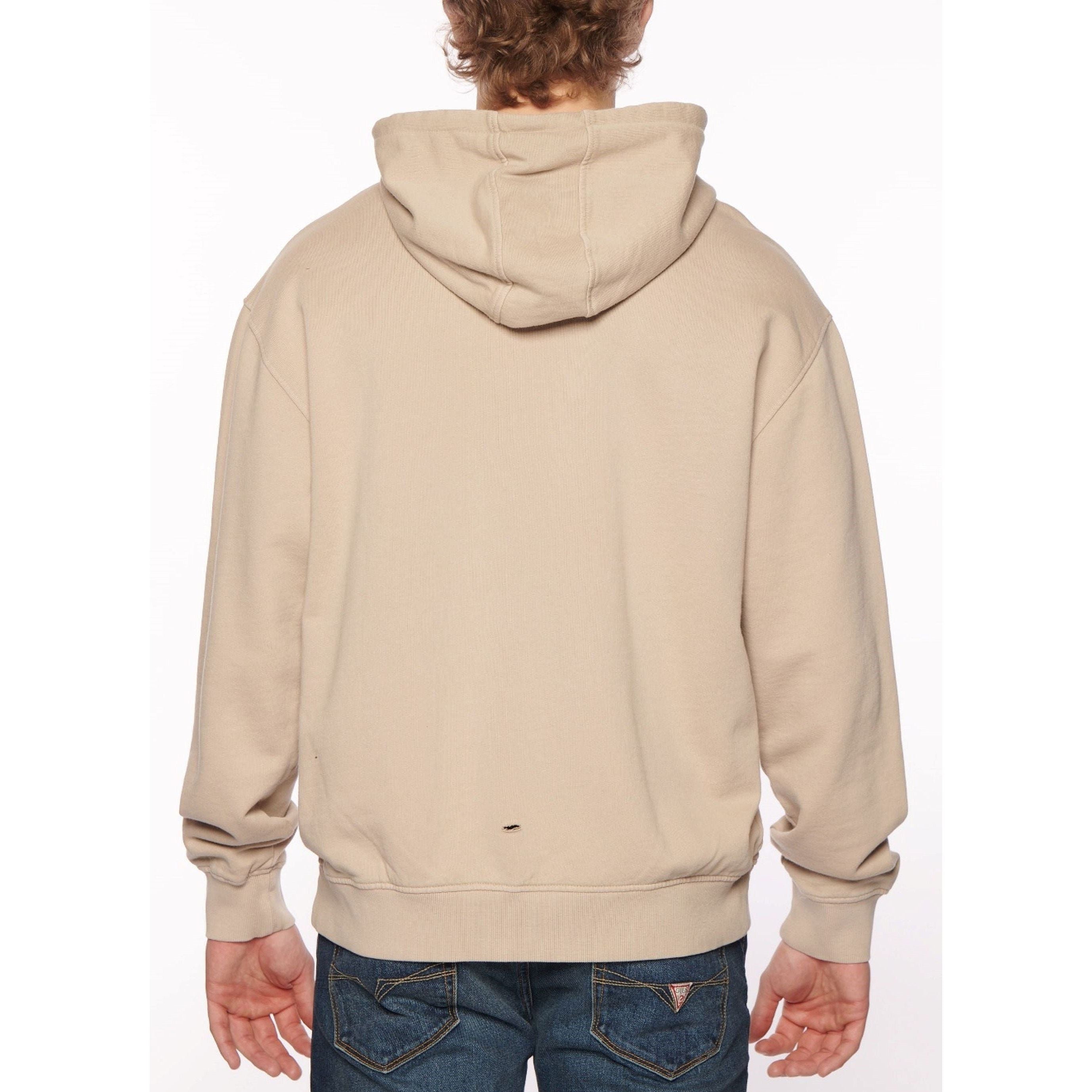 Guess - Finch Terry Washed Hoodie in Matcha Dust