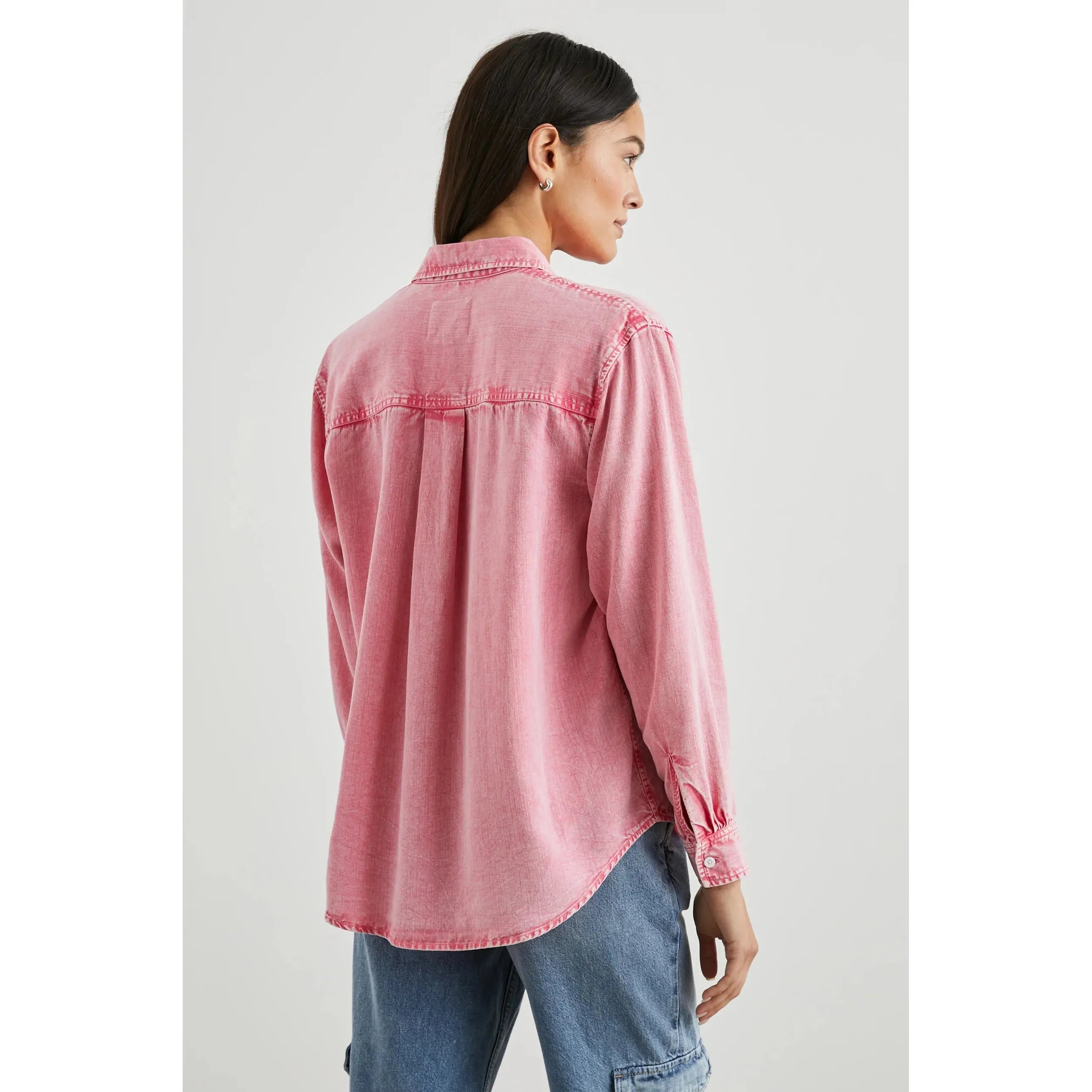 Rails - Barret Shirt in Vivid Pink